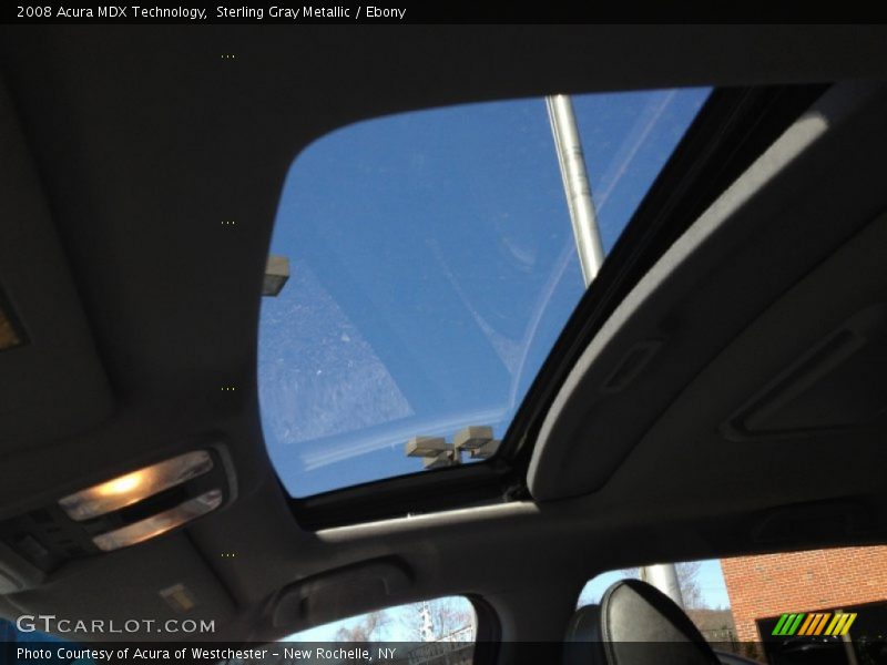 Sterling Gray Metallic / Ebony 2008 Acura MDX Technology