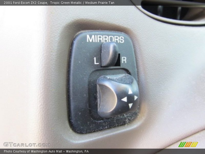 Tropic Green Metallic / Medium Prairie Tan 2001 Ford Escort ZX2 Coupe