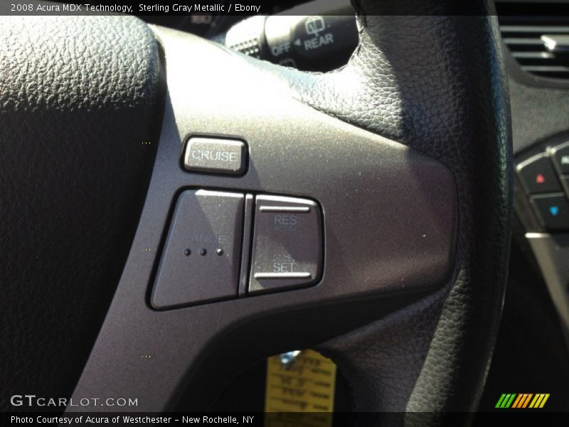 Sterling Gray Metallic / Ebony 2008 Acura MDX Technology