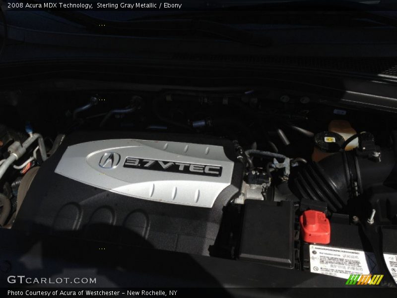 Sterling Gray Metallic / Ebony 2008 Acura MDX Technology