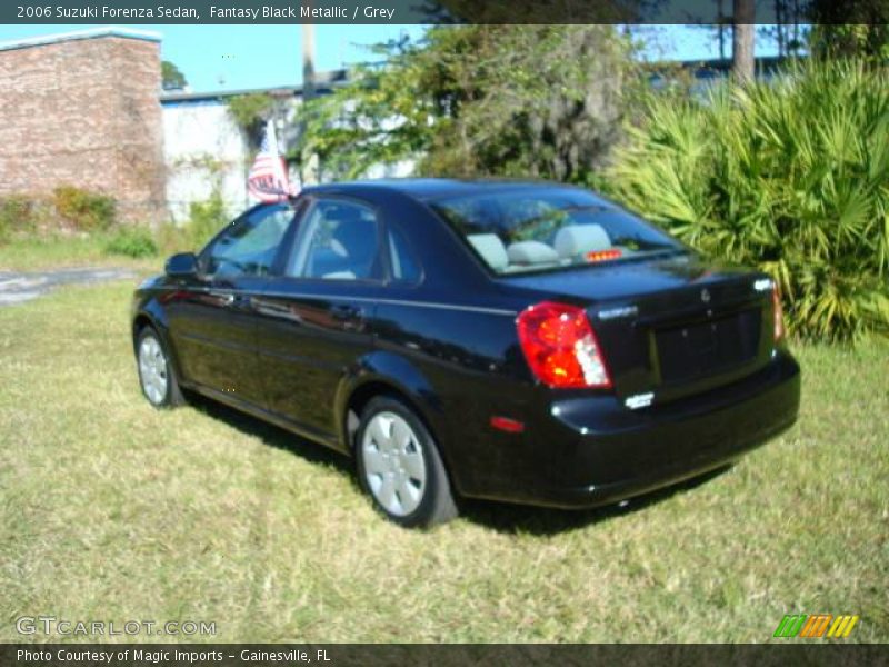 Fantasy Black Metallic / Grey 2006 Suzuki Forenza Sedan