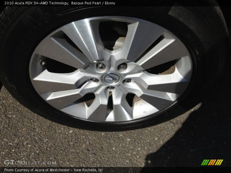 Basque Red Pearl / Ebony 2010 Acura RDX SH-AWD Technology
