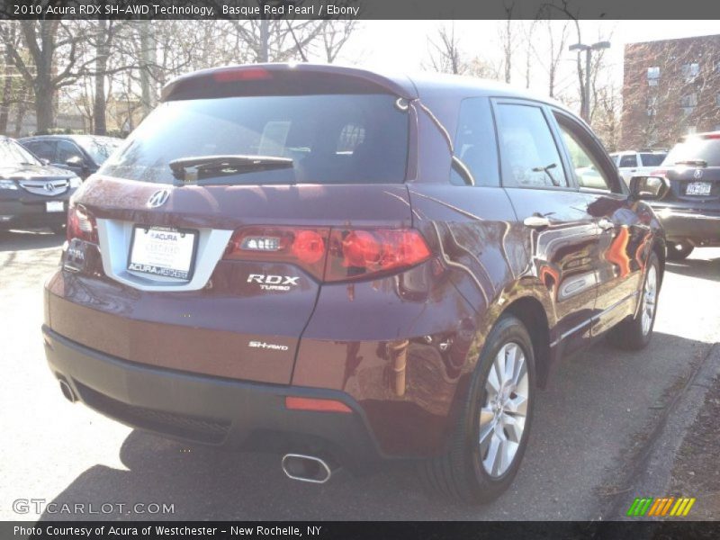 Basque Red Pearl / Ebony 2010 Acura RDX SH-AWD Technology