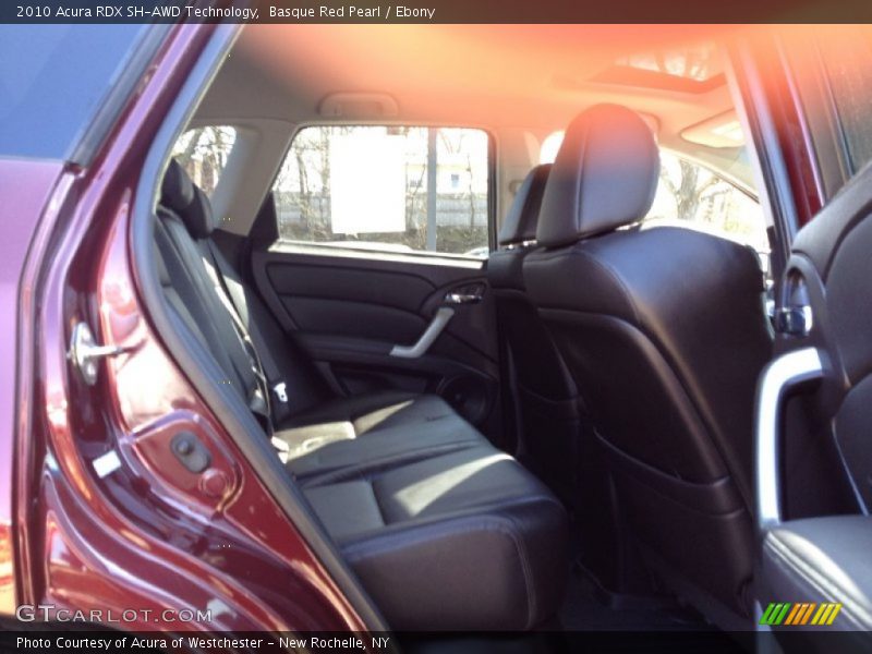 Basque Red Pearl / Ebony 2010 Acura RDX SH-AWD Technology