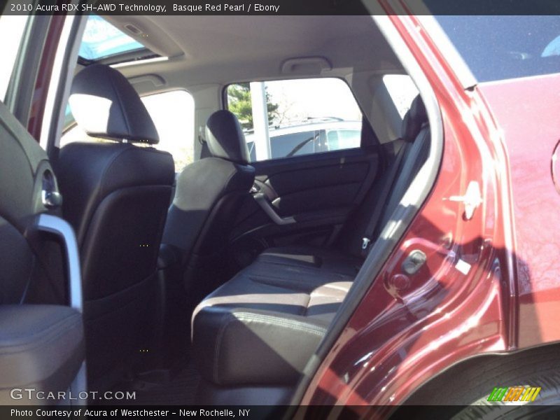Basque Red Pearl / Ebony 2010 Acura RDX SH-AWD Technology