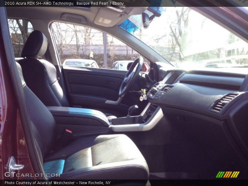 Basque Red Pearl / Ebony 2010 Acura RDX SH-AWD Technology