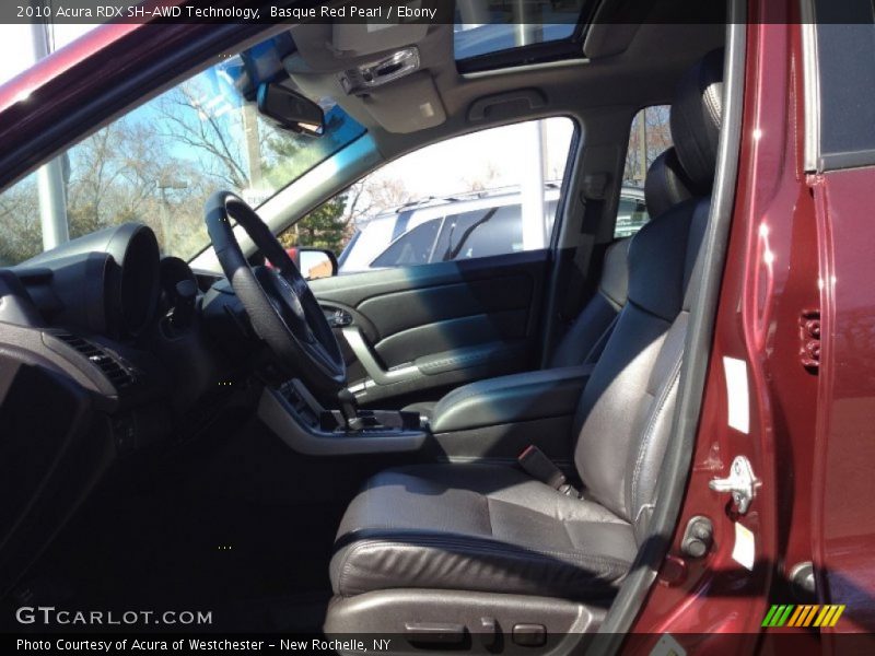 Basque Red Pearl / Ebony 2010 Acura RDX SH-AWD Technology