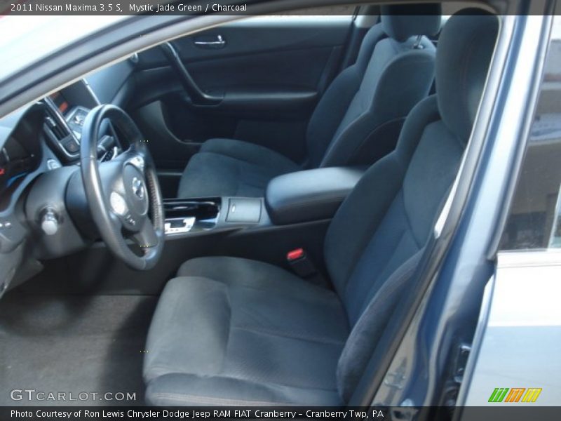 Mystic Jade Green / Charcoal 2011 Nissan Maxima 3.5 S