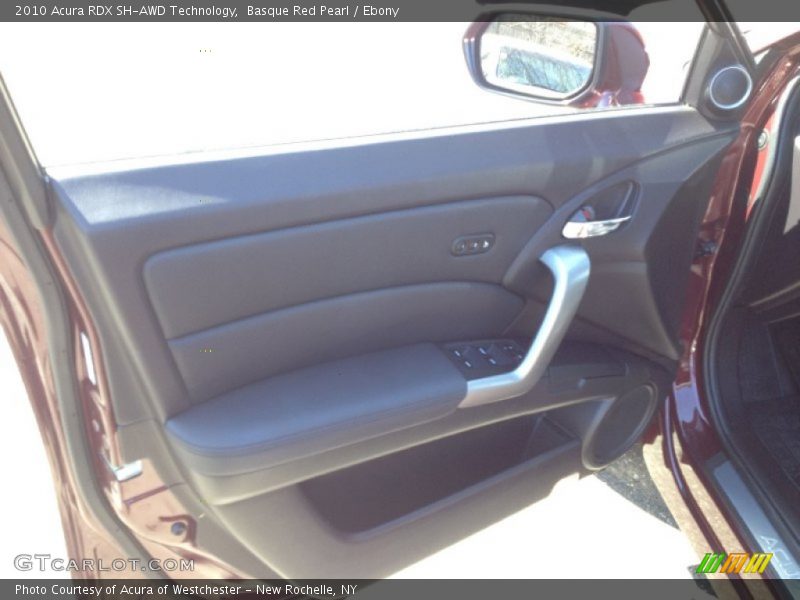 Basque Red Pearl / Ebony 2010 Acura RDX SH-AWD Technology