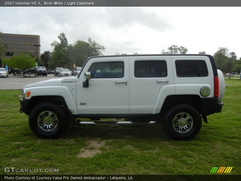 Birch White / Light Cashmere 2007 Hummer H3 X