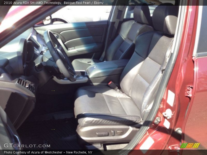 Basque Red Pearl / Ebony 2010 Acura RDX SH-AWD Technology