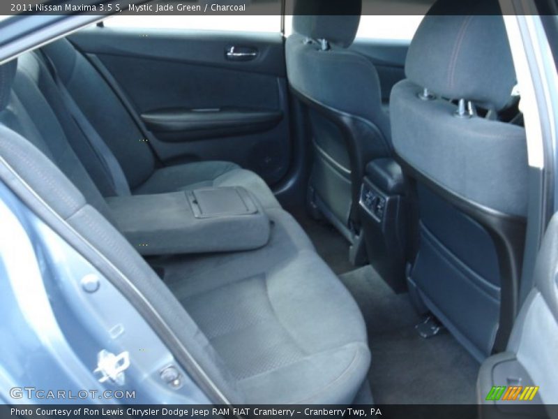 Mystic Jade Green / Charcoal 2011 Nissan Maxima 3.5 S