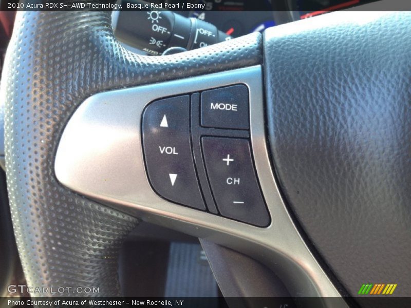 Basque Red Pearl / Ebony 2010 Acura RDX SH-AWD Technology