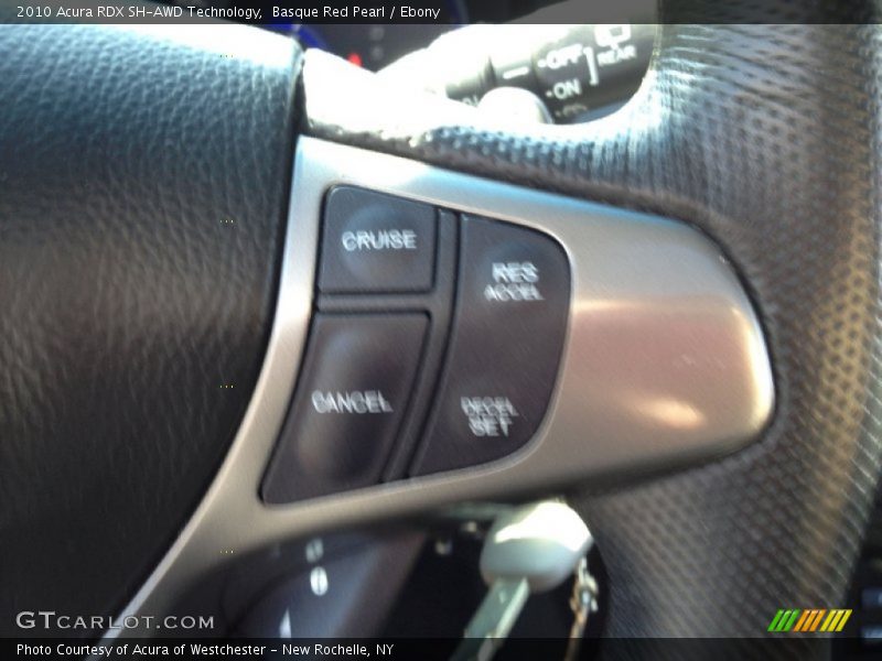 Basque Red Pearl / Ebony 2010 Acura RDX SH-AWD Technology