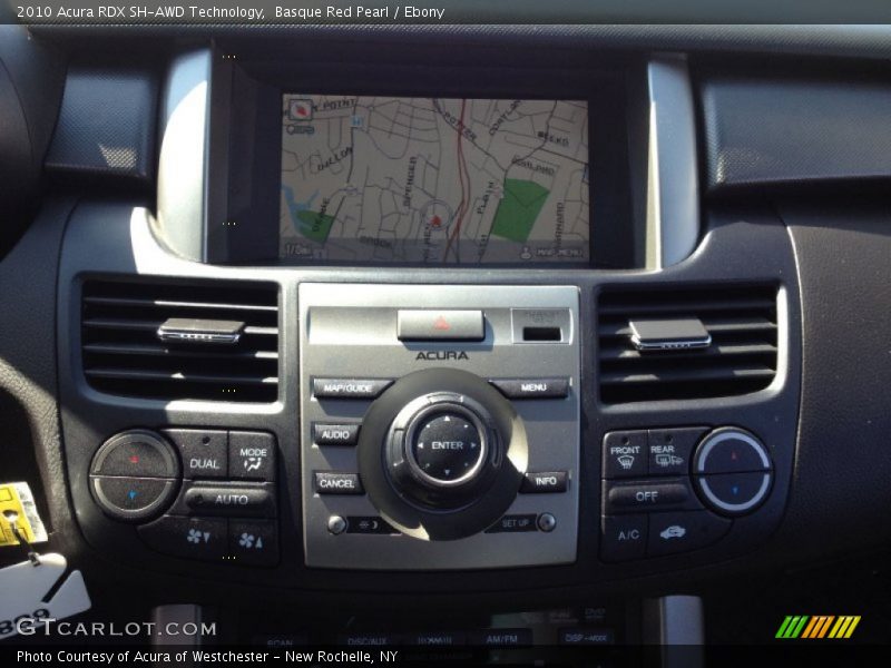 Basque Red Pearl / Ebony 2010 Acura RDX SH-AWD Technology