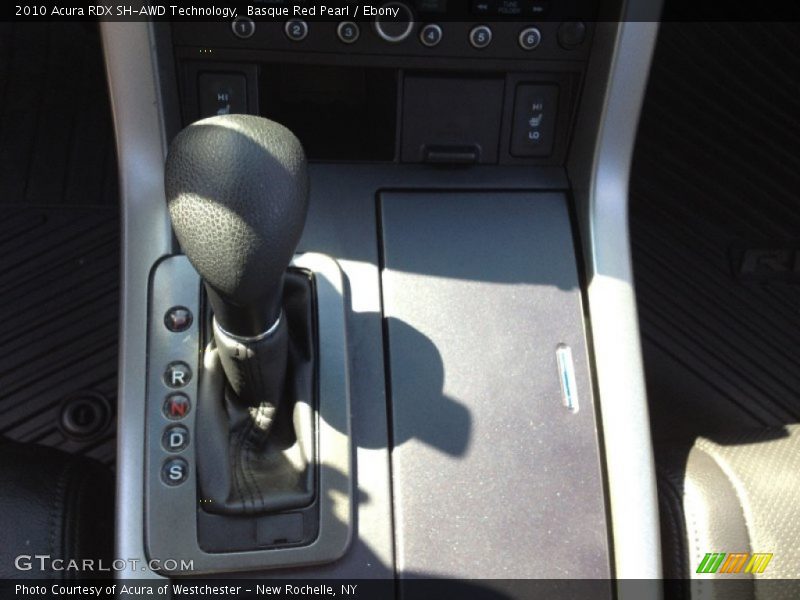 Basque Red Pearl / Ebony 2010 Acura RDX SH-AWD Technology