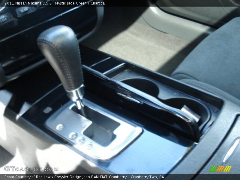 Mystic Jade Green / Charcoal 2011 Nissan Maxima 3.5 S