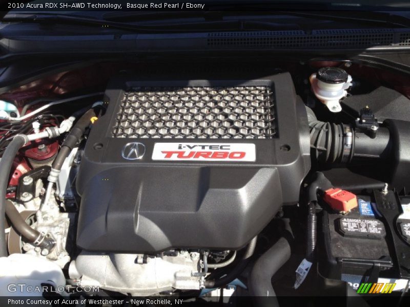 Basque Red Pearl / Ebony 2010 Acura RDX SH-AWD Technology
