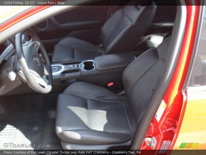 Liquid Red / Onyx 2009 Pontiac G8 GT