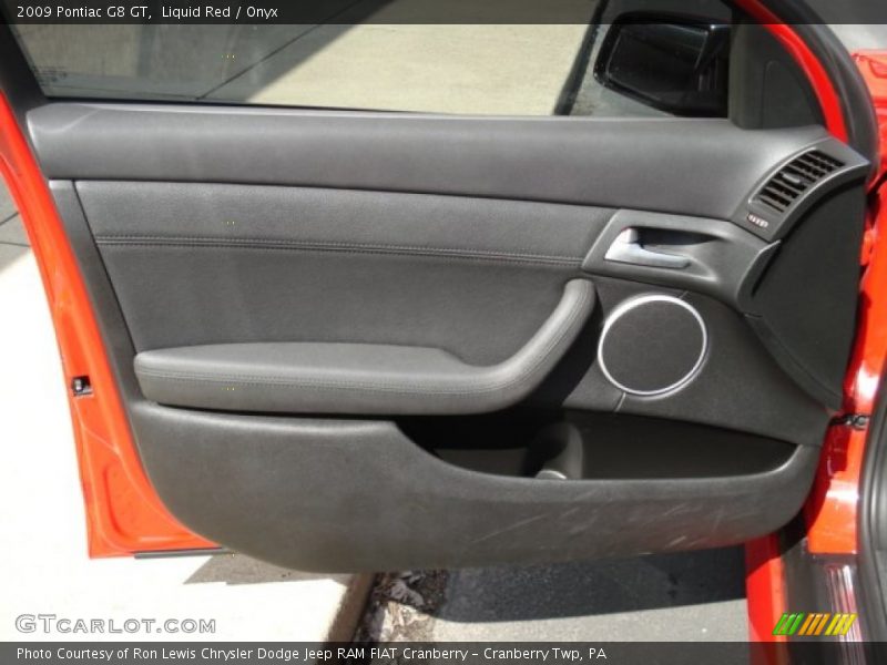 Liquid Red / Onyx 2009 Pontiac G8 GT