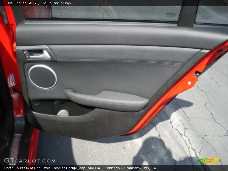 Liquid Red / Onyx 2009 Pontiac G8 GT