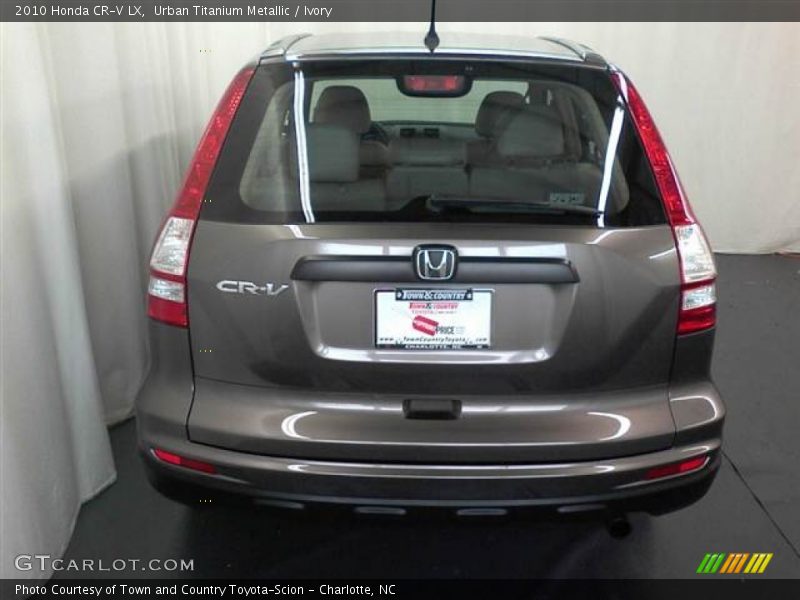 Urban Titanium Metallic / Ivory 2010 Honda CR-V LX