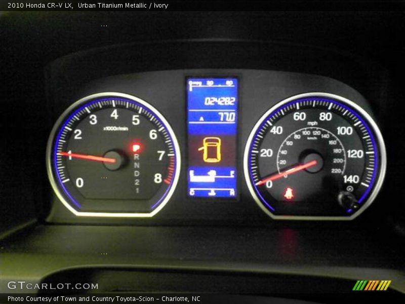 Urban Titanium Metallic / Ivory 2010 Honda CR-V LX
