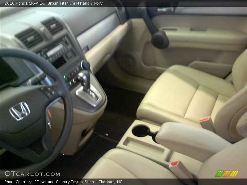 Urban Titanium Metallic / Ivory 2010 Honda CR-V LX