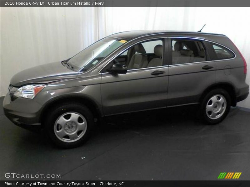 Urban Titanium Metallic / Ivory 2010 Honda CR-V LX