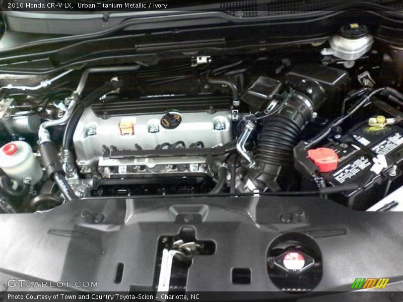 Urban Titanium Metallic / Ivory 2010 Honda CR-V LX