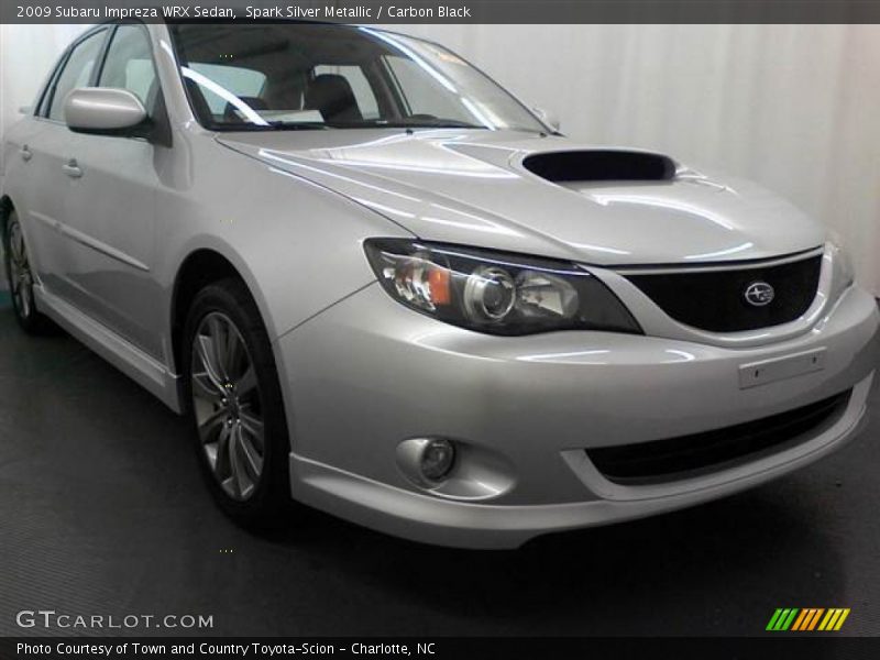 Spark Silver Metallic / Carbon Black 2009 Subaru Impreza WRX Sedan