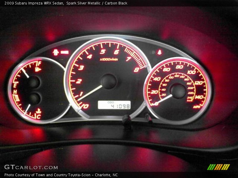 Spark Silver Metallic / Carbon Black 2009 Subaru Impreza WRX Sedan