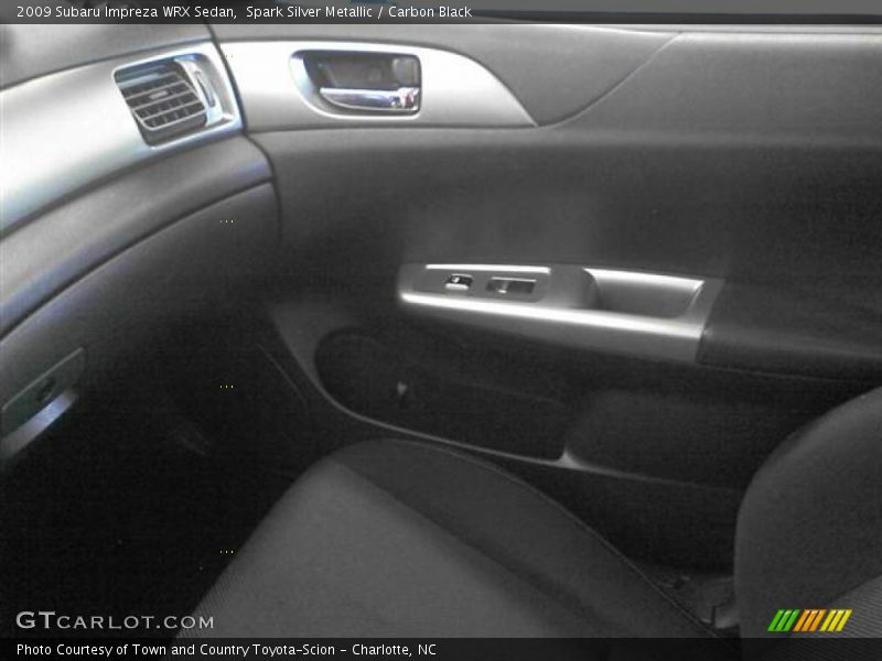 Spark Silver Metallic / Carbon Black 2009 Subaru Impreza WRX Sedan