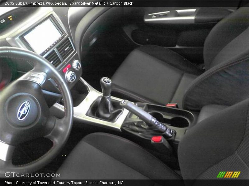 Spark Silver Metallic / Carbon Black 2009 Subaru Impreza WRX Sedan