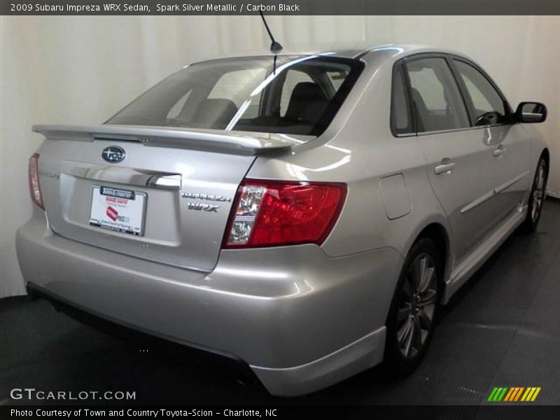 Spark Silver Metallic / Carbon Black 2009 Subaru Impreza WRX Sedan