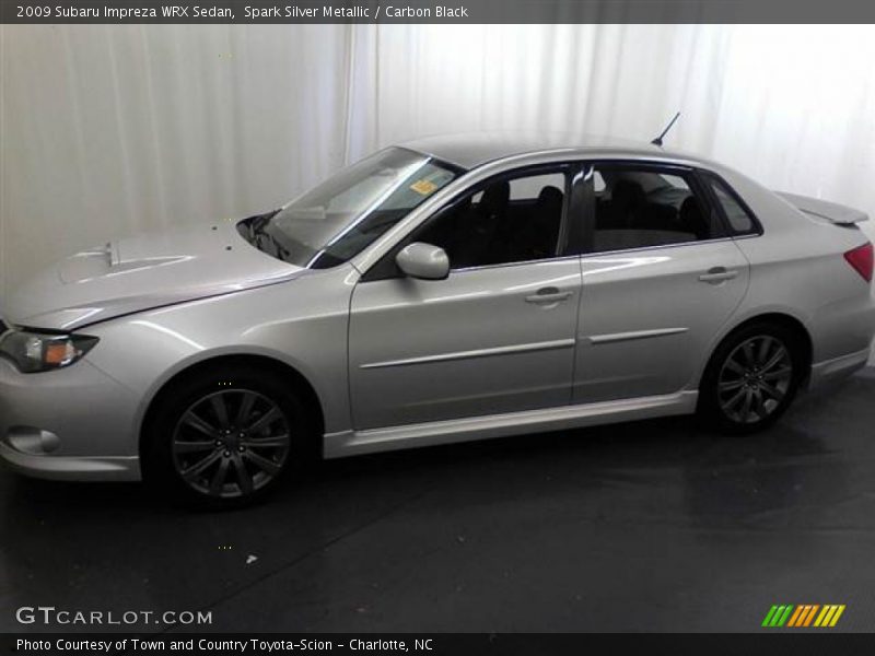 Spark Silver Metallic / Carbon Black 2009 Subaru Impreza WRX Sedan