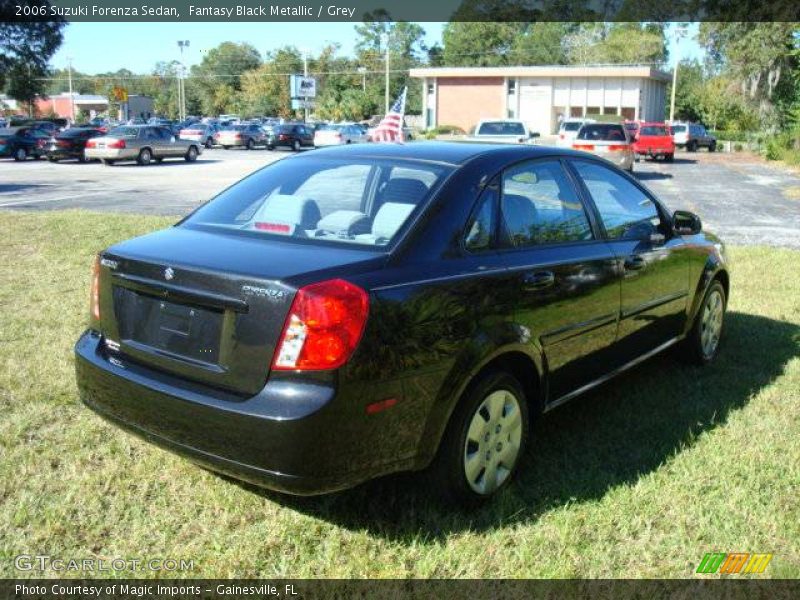 Fantasy Black Metallic / Grey 2006 Suzuki Forenza Sedan
