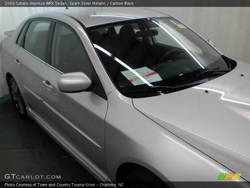 Spark Silver Metallic / Carbon Black 2009 Subaru Impreza WRX Sedan