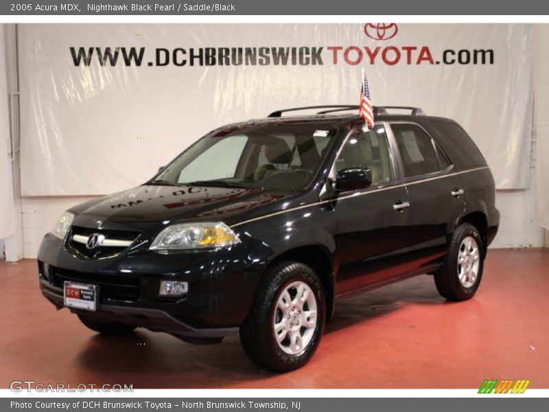 Nighthawk Black Pearl / Saddle/Black 2006 Acura MDX