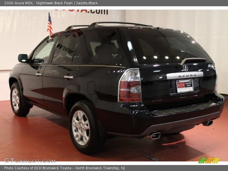 Nighthawk Black Pearl / Saddle/Black 2006 Acura MDX