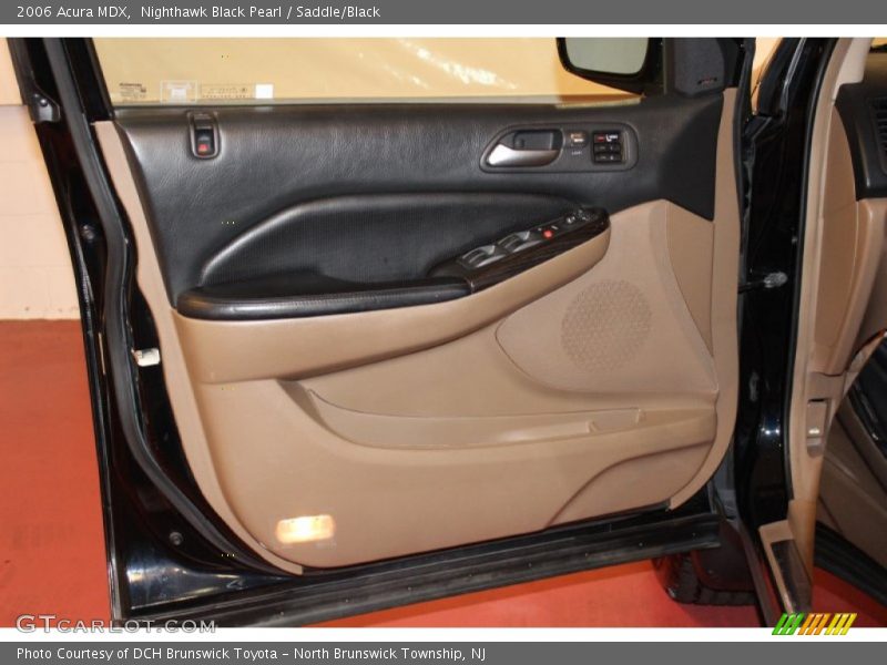 Nighthawk Black Pearl / Saddle/Black 2006 Acura MDX