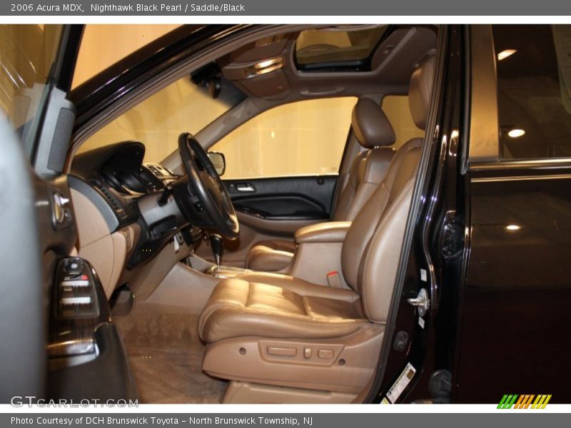 Nighthawk Black Pearl / Saddle/Black 2006 Acura MDX