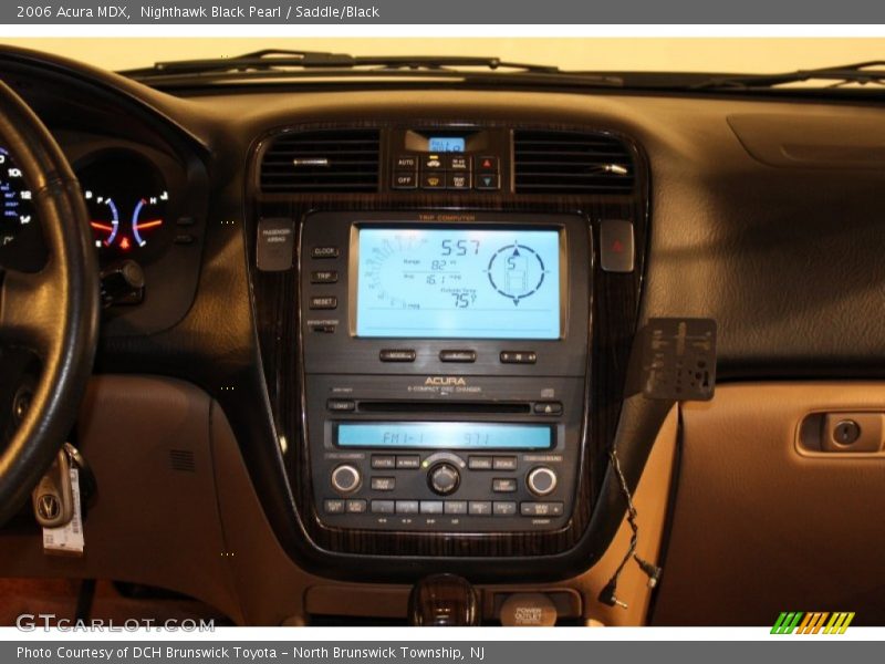 Nighthawk Black Pearl / Saddle/Black 2006 Acura MDX