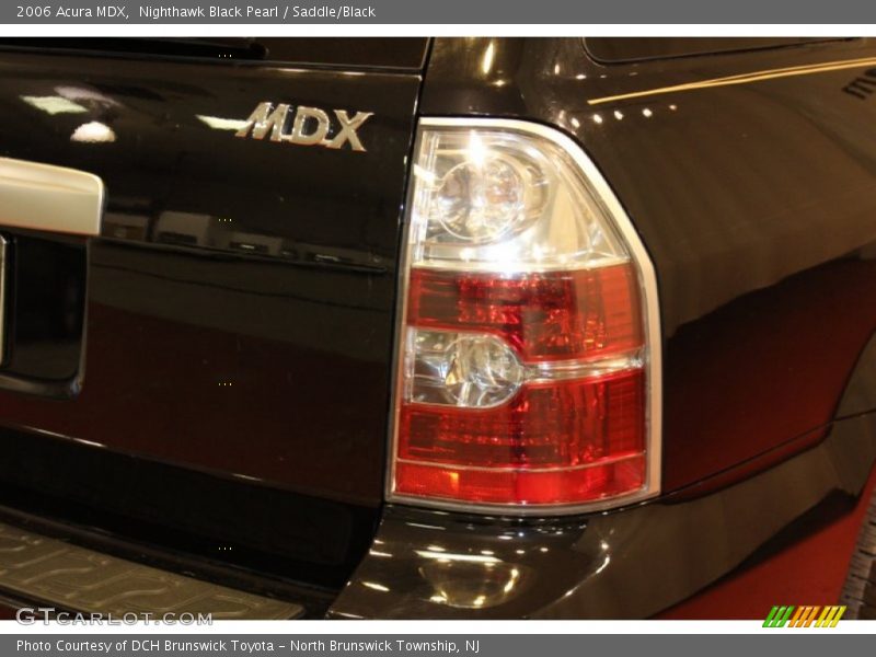 Nighthawk Black Pearl / Saddle/Black 2006 Acura MDX