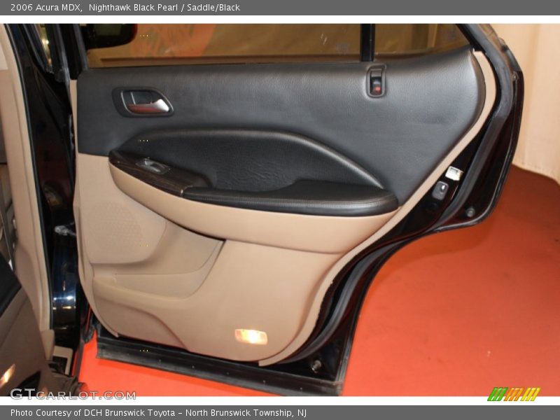 Nighthawk Black Pearl / Saddle/Black 2006 Acura MDX