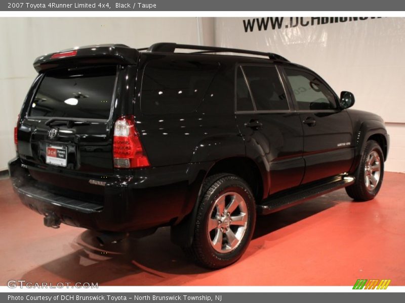 Black / Taupe 2007 Toyota 4Runner Limited 4x4