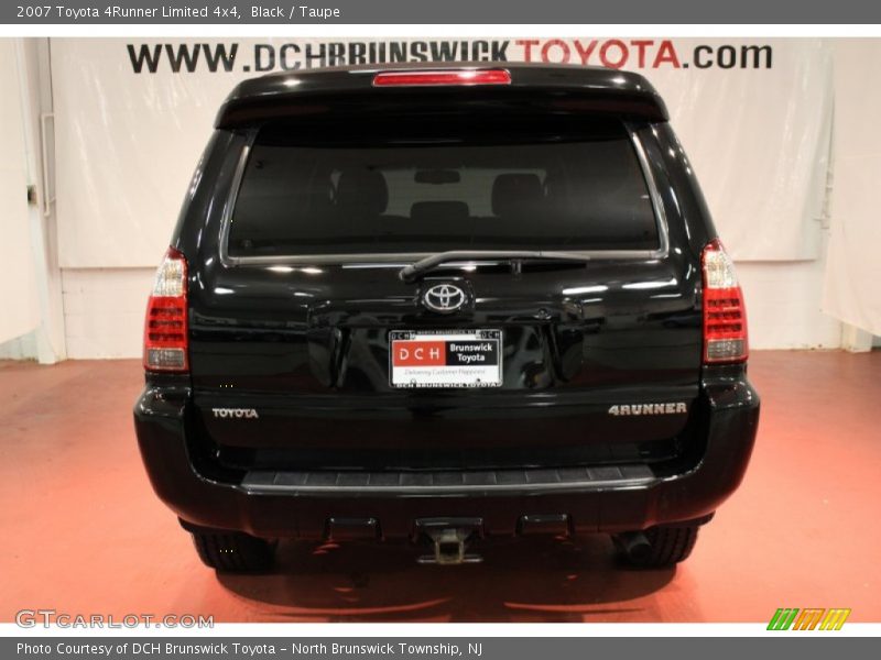 Black / Taupe 2007 Toyota 4Runner Limited 4x4