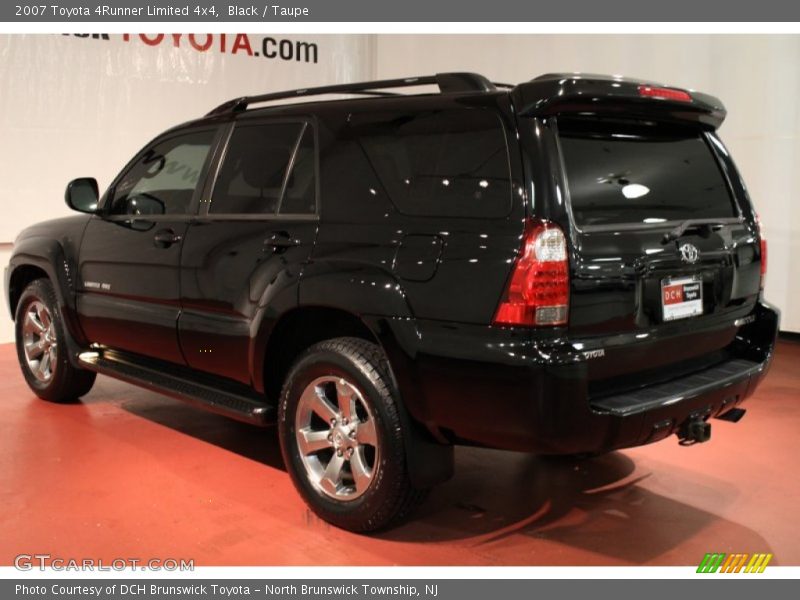 Black / Taupe 2007 Toyota 4Runner Limited 4x4