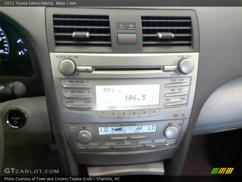 Black / Ash 2011 Toyota Camry Hybrid
