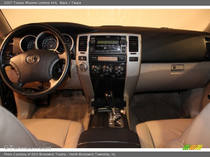 Black / Taupe 2007 Toyota 4Runner Limited 4x4